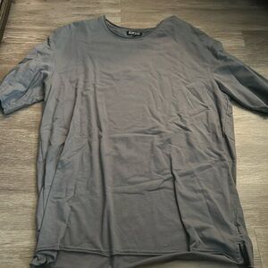 Men's Gray Short Sleeve Tee